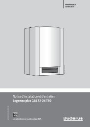 Service Manual Logamax plus GB142 - BE(fr)