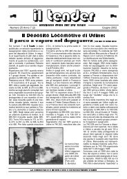 il tender nÂ° 25 - DLF Udine