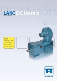 LAKC DC Motors - T-T Electric