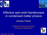 Effective spin Hamiltonians in condensed-matter physics