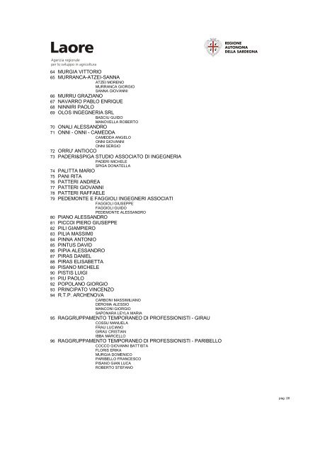 Elenco operatori economici aggiornato a luglio 2011 [file.pdf]