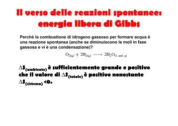 7 Energia libera di Gibbs ed equilibrio chimico.pdf - Sdasr.unict.it