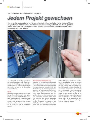 Jedem Projekt gewachsen - Heytec Tools