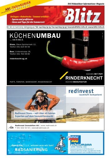 Stellen - Nidwaldner Blitz