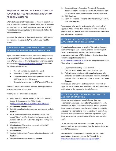 jjaeps - TEA - Home School Information - Texas Education Agency