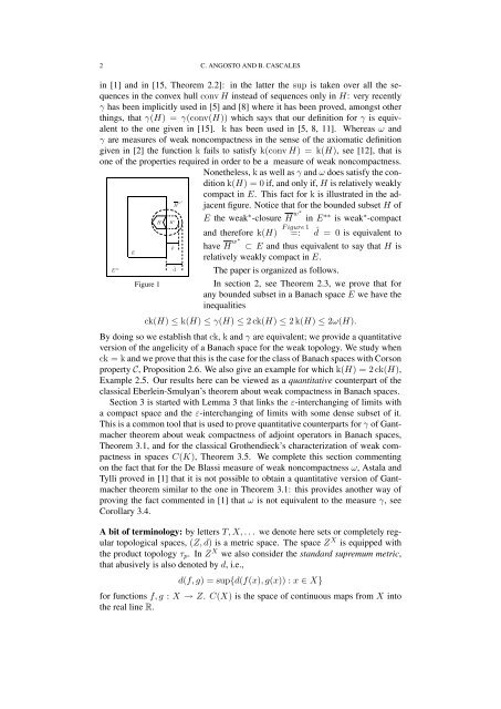 MEASURES OF WEAK NONCOMPACTNESS IN BANACH SPACES ...