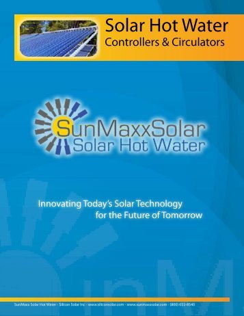 TACO Solar Hot Water Circulator Pumps - SunMaxx Solar