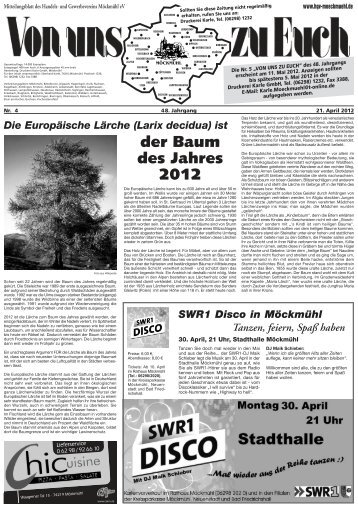 (Larix decidua) ist - Handels- und Gewerbeverein Möckmühl