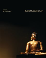 the first five years - Rubin Museum of Art