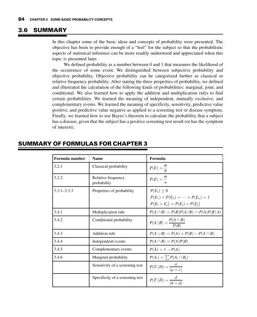 Biostatistics