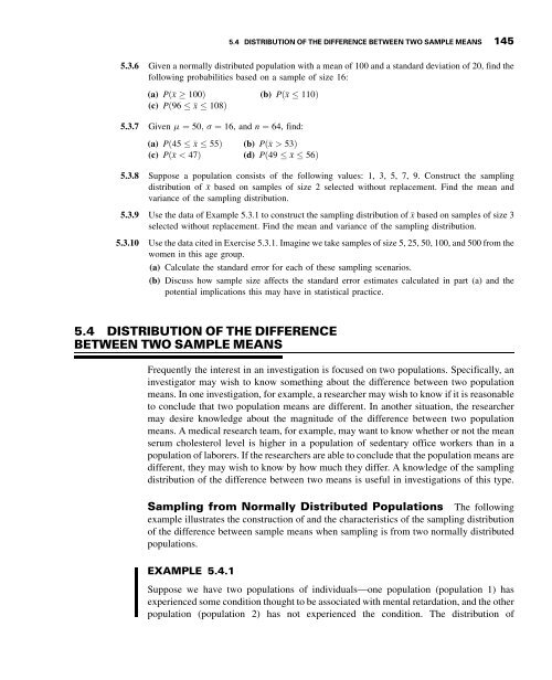 Biostatistics