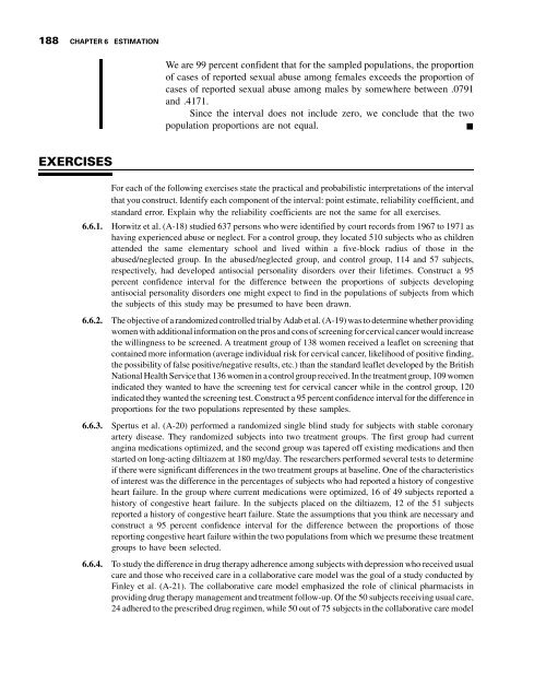 Biostatistics