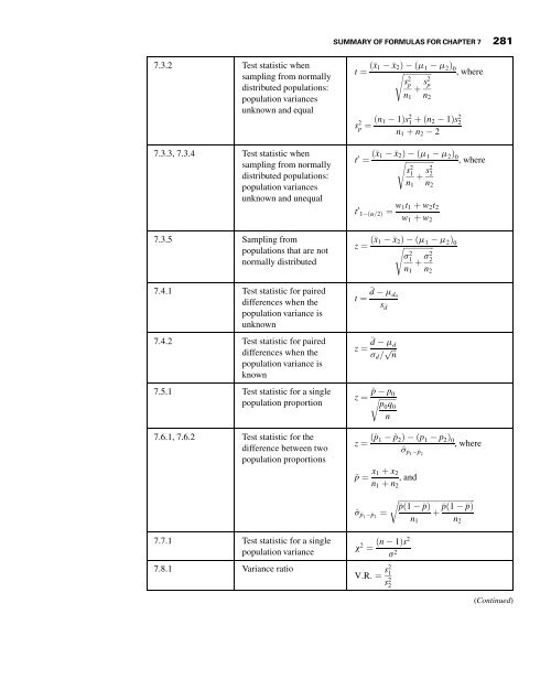 Biostatistics