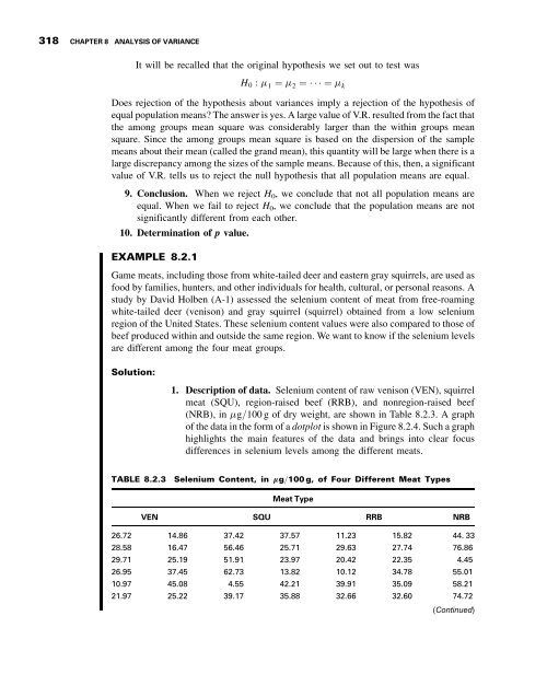 Biostatistics