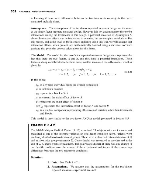 Biostatistics