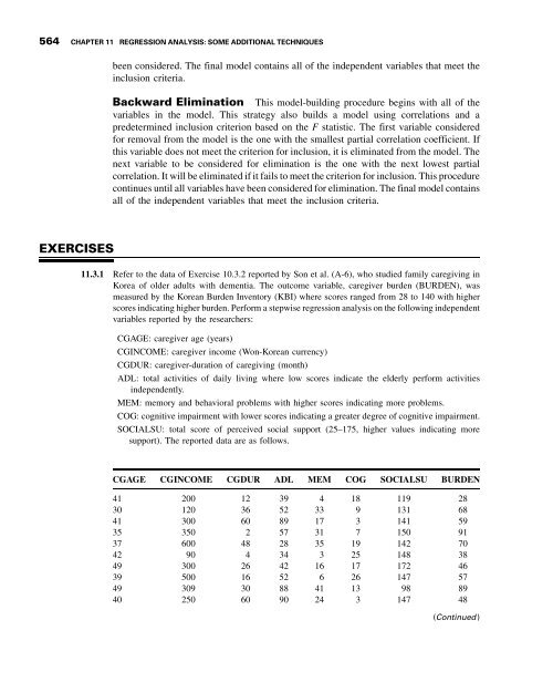 Biostatistics