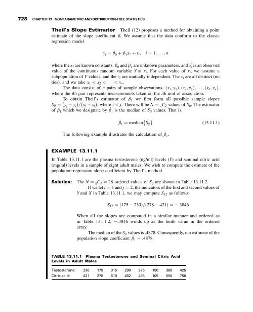 Biostatistics