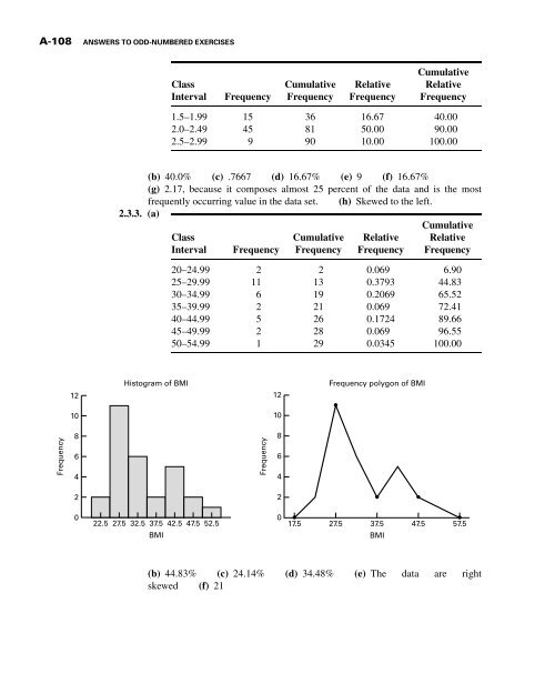 Biostatistics