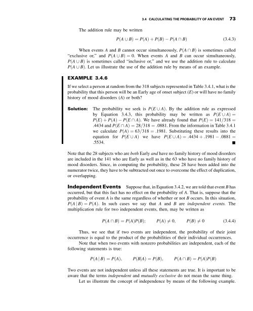 Biostatistics