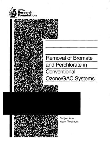 Removal of Bromate and Perchlorate in Ozone/GAC Systems