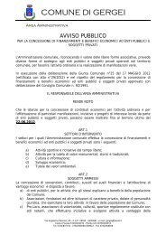 Bando Contrinbuti Associazioni anno 2012.pdf - Comune di Gergei