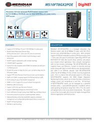 DigiNET MS10FT8GX2POE - Meridian Technologies