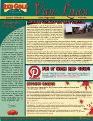 May 2012 Vine Lines Newsletter - Red Gold