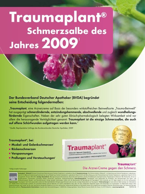 Vier starke Gründe uns auf der Expopharm 2009 zu besuchen. ...