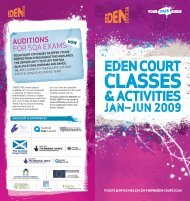 CLASSES - Eden Court