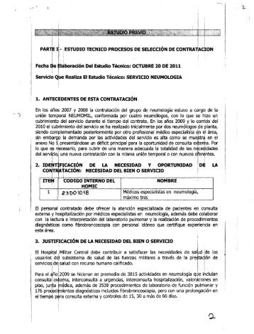 ESTUDIOS PREVIOS.pdf - Hospital Militar