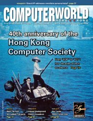 Hong Kong Computer Society - enterpriseinnovation.net