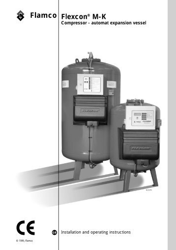 Flamco FlexconÂ® MK Compressor - automat expansion vessel