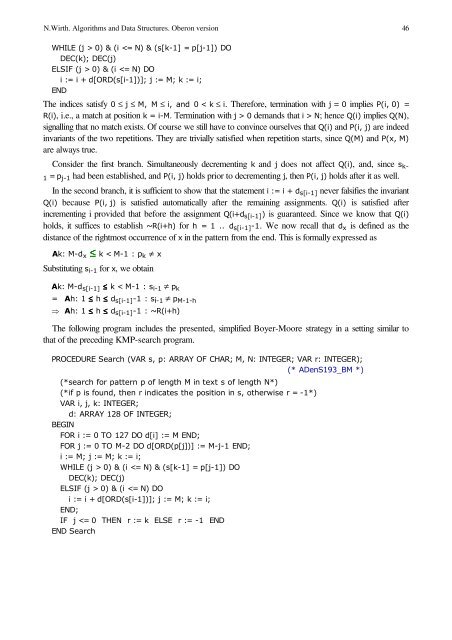 Algorithms and Data Structures