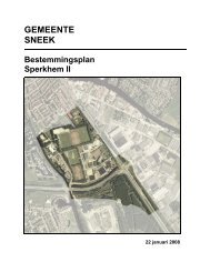 Bestemmingsplan Sperkhem II - ISZF