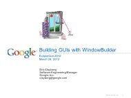 Building GUIs with WindowBuilder - EclipseCon