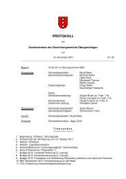 GR Nr 29 (16.11.2011) - Gemeinde Obergerlafingen