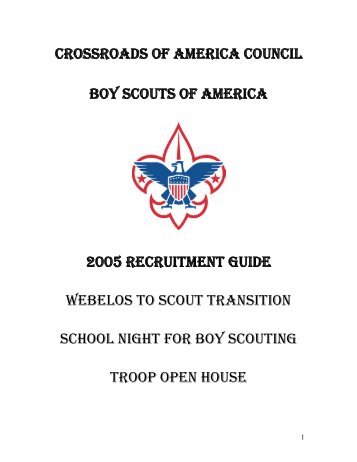 Crossroads of America Council - Washington, DC Boy Scout Troop ...