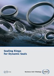 Sealing Rings for Dynamic Seals