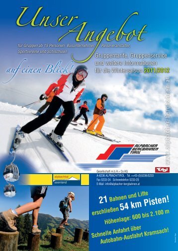 Unser Angebot 2011_2012.indd - Alpbachtal