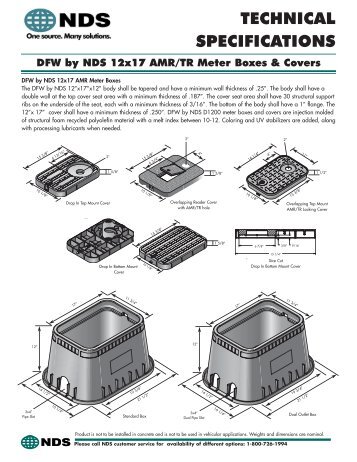 AMR 12" x 17" Meter Boxes