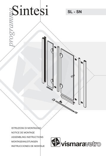 Instructions de montage - Vismaravetro Srl