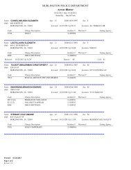 Burlington Police Department Arrest Blotter Wordpress