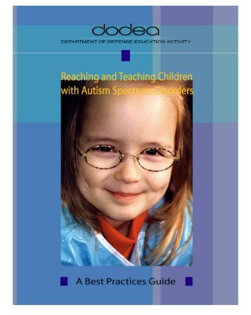 Reaching and Teaching Students with Autism Spectrum Disorders