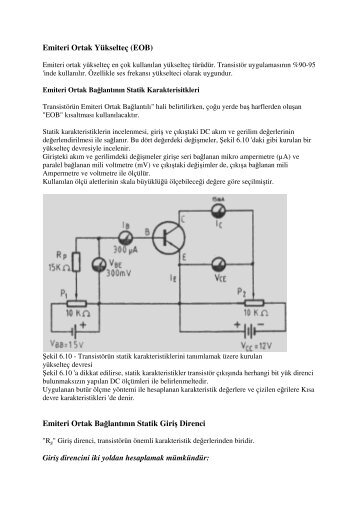 2-emiteri-ortak-yukseltec-devreleri - 320Volt