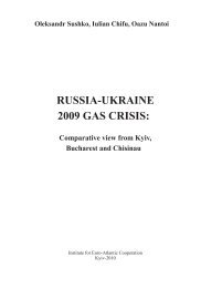 RUSSIA-UKRAINE 2009 GAS CRISIS: