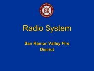 Kenwood Replacement Radios - San Ramon Valley Fire