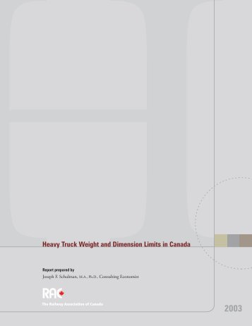 Heavy Truck Weight and Dimension Limits in Canada