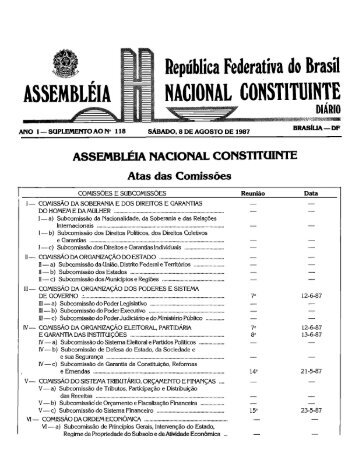 NACIONAL CONSTITUINTE ASSEMBLÃIA - CÃ¢mara dos Deputados