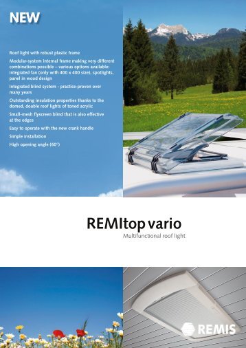 REMItop vario - REMIS GmbH