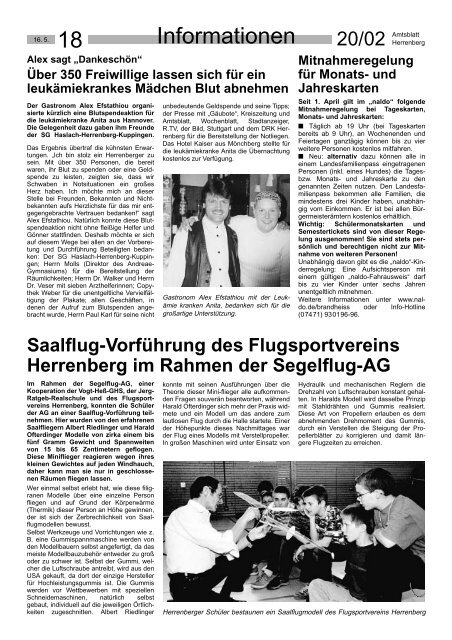 Woche 20 - Herrenberg